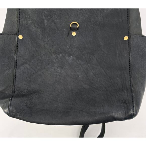 Elevate People Genuine Leather Backpack – Black - Picture 9 of 9